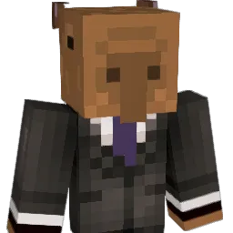 panafino Minecraft avatar bust
