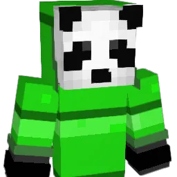 panda_XXR Minecraft avatar bust