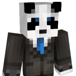 panda_i3z Minecraft avatar bust