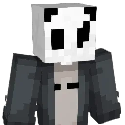 pandaais Minecraft avatar bust
