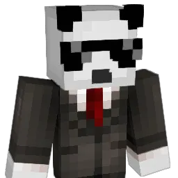 pandabassen Minecraft avatar bust
