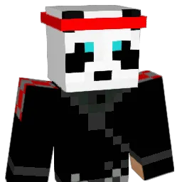 pandachowmein Minecraft avatar bust