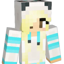 pandowa Minecraft avatar bust
