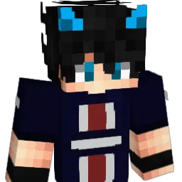 paoBW Minecraft avatar bust