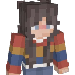 paolafrog Minecraft avatar bust