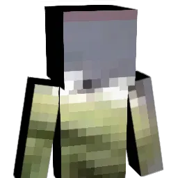 papasnack Minecraft avatar bust