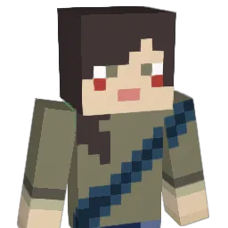 paper_3 Minecraft avatar bust