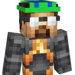 papgreu Minecraft avatar bust