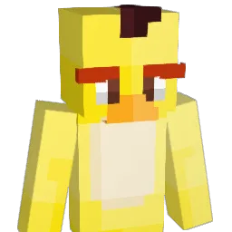 papoot Minecraft avatar bust
