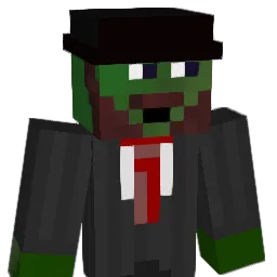 papounours Minecraft avatar bust