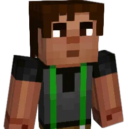 paprikalife Minecraft avatar bust
