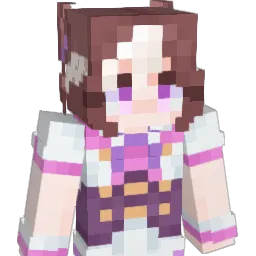 pariposy Minecraft avatar bust
