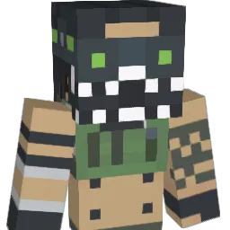 parorush Minecraft avatar bust