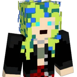 partypye Minecraft avatar bust