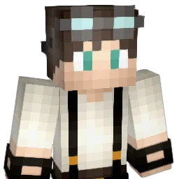 patking Minecraft avatar bust