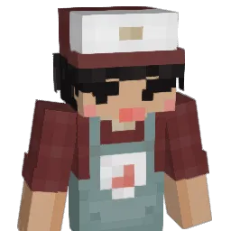 pawranoid Minecraft avatar bust