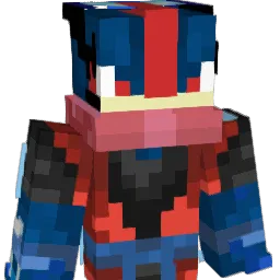 paychecking Minecraft avatar bust