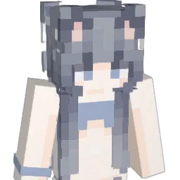 pbebe Minecraft avatar bust