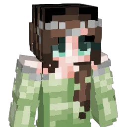 peAch555 Minecraft avatar bust