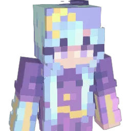 peaachxo Minecraft avatar bust