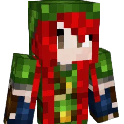 peacegreenluv Minecraft avatar bust