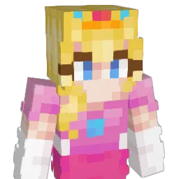 peach31 Minecraft avatar bust