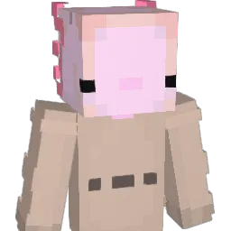 peachblvesky Minecraft avatar bust