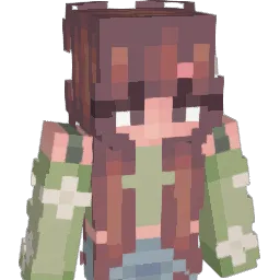 peachyabby Minecraft avatar bust