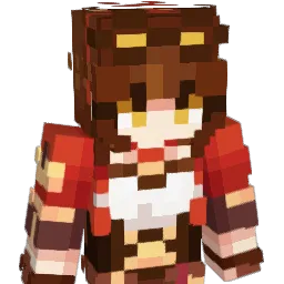 peachycha Minecraft avatar bust