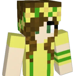 peachynagisa Minecraft avatar bust