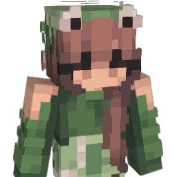 peachypeep Minecraft avatar bust