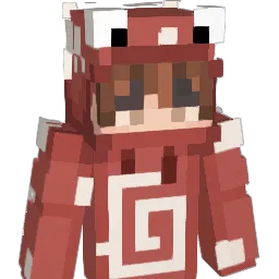 peachyrivers Minecraft avatar bust