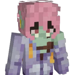 peagirl Minecraft avatar bust