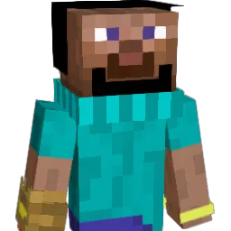 pectorals Minecraft avatar bust