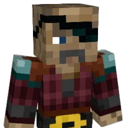 peglegftw Minecraft avatar bust