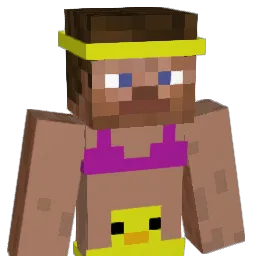 penguinolol Minecraft avatar bust