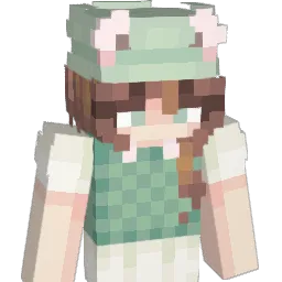 pepomia Minecraft avatar bust