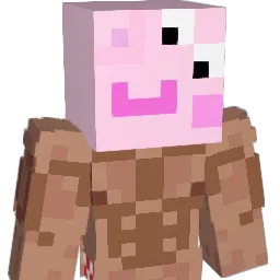 peppapigthicc Minecraft avatar bust