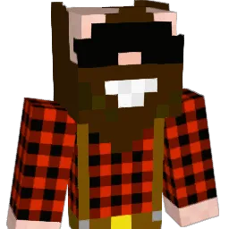 pepperot Minecraft avatar bust