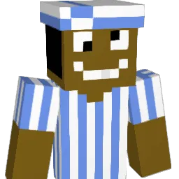 perc30bruh Minecraft avatar bust