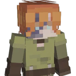 pereserk Minecraft avatar bust