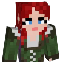perforating Minecraft avatar bust
