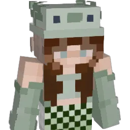 periwinkleari Minecraft avatar bust