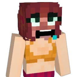 petitemaneater Minecraft avatar bust