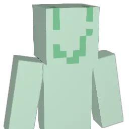 pi0ri Minecraft avatar bust