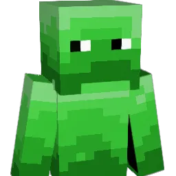 pickle_less Minecraft avatar bust
