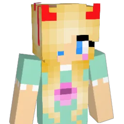 piercedbunny Minecraft avatar bust