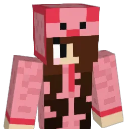 piggymak Minecraft avatar bust