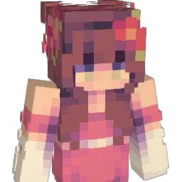 piinkpanther2 Minecraft avatar bust