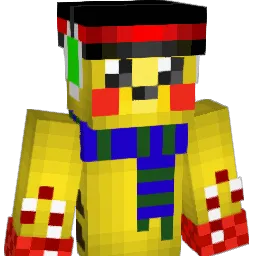 pika_simo08 Minecraft avatar bust